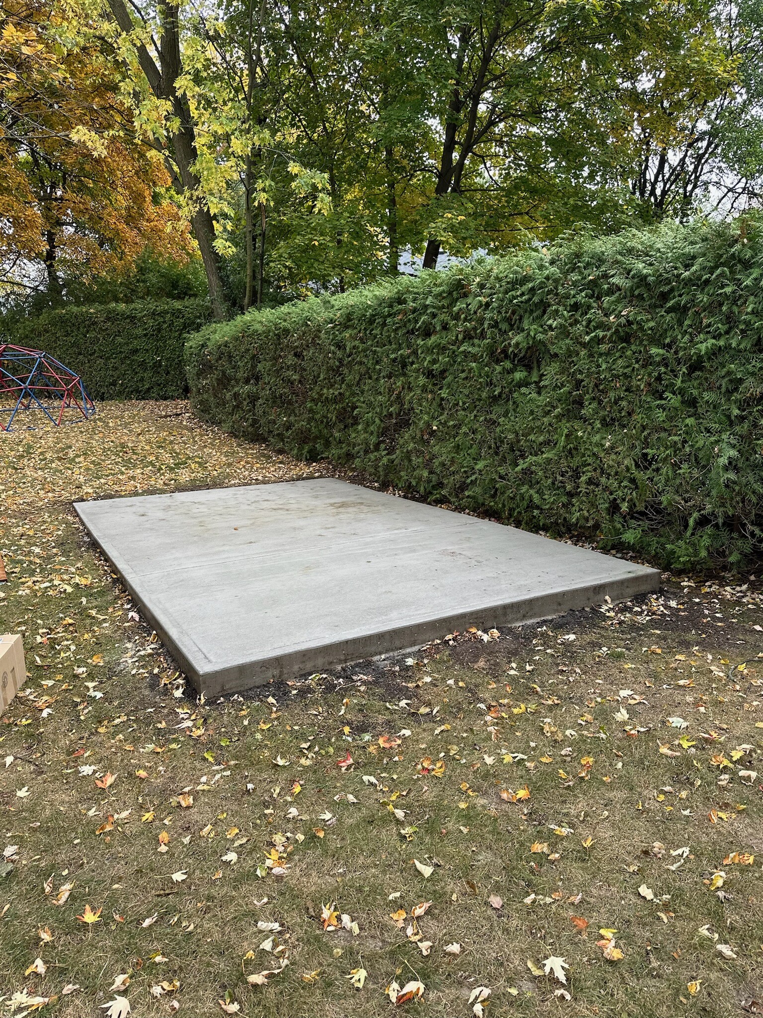 Hardscaping project