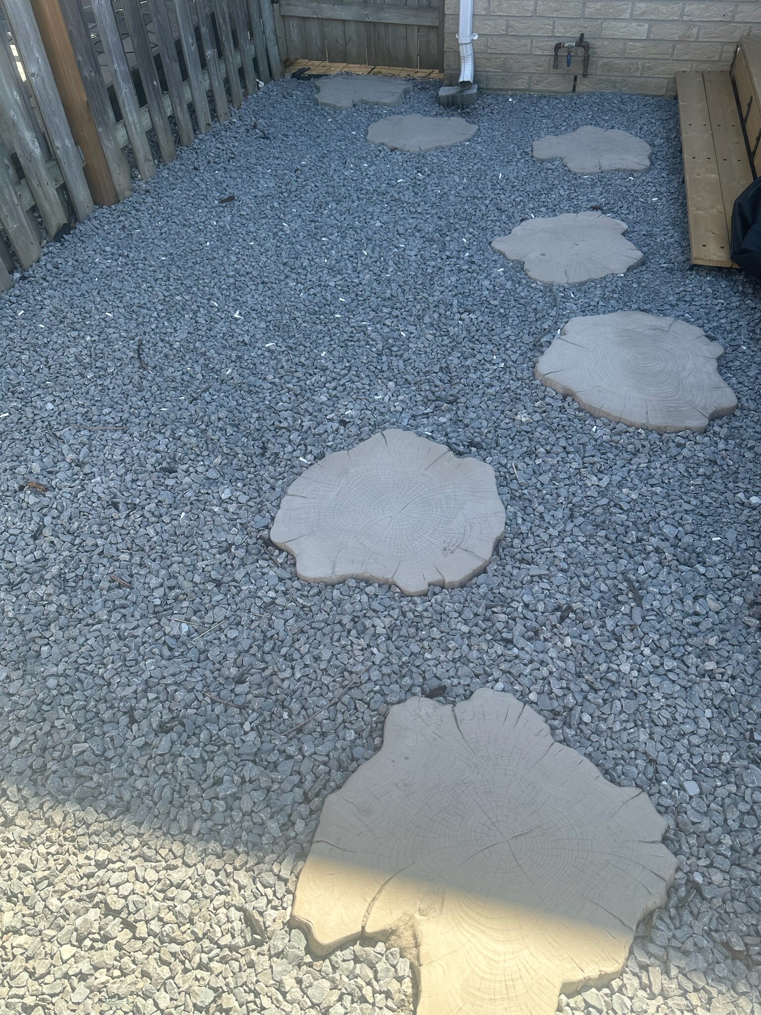 Hardscaping project