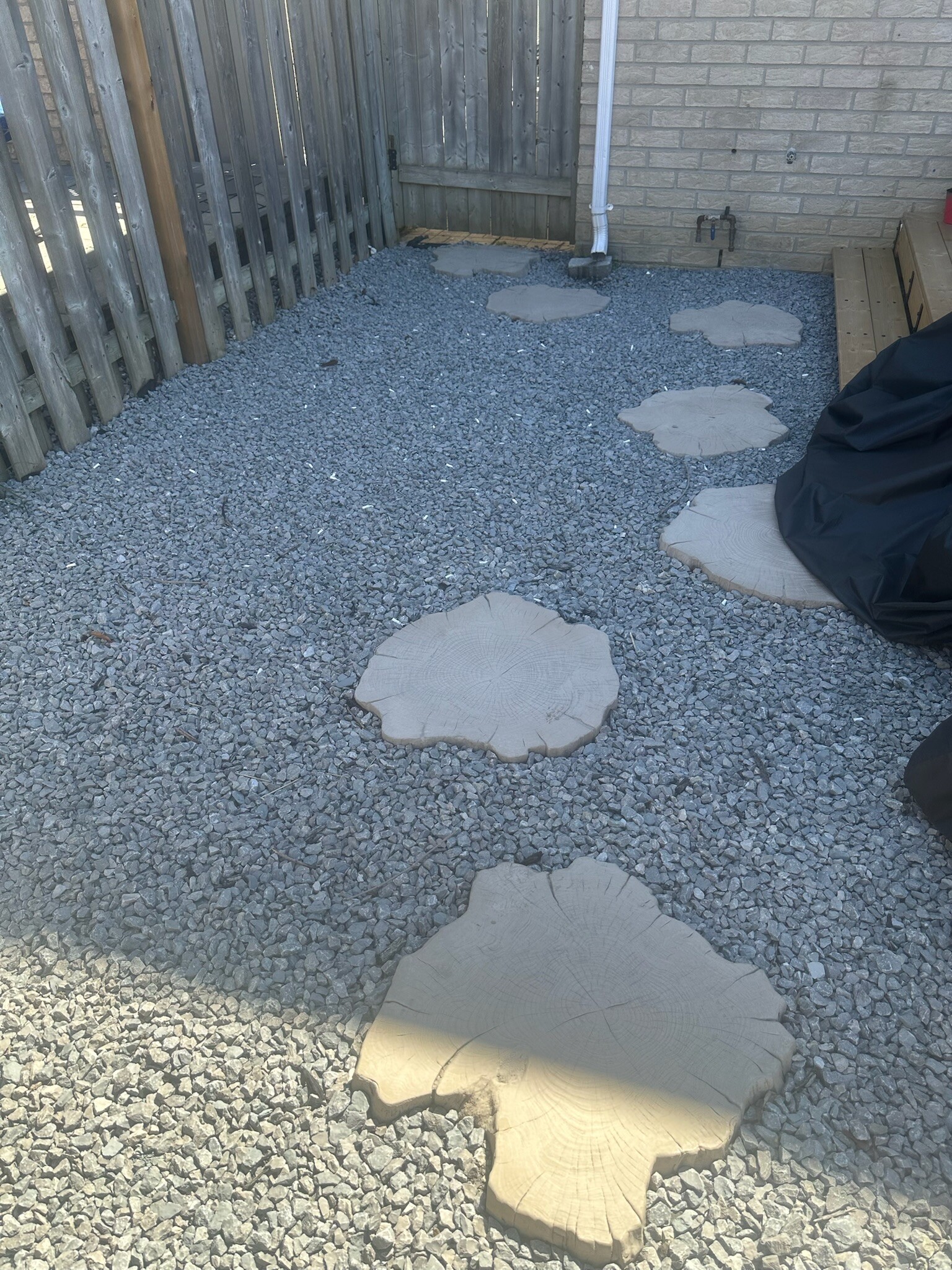 Hardscaping project