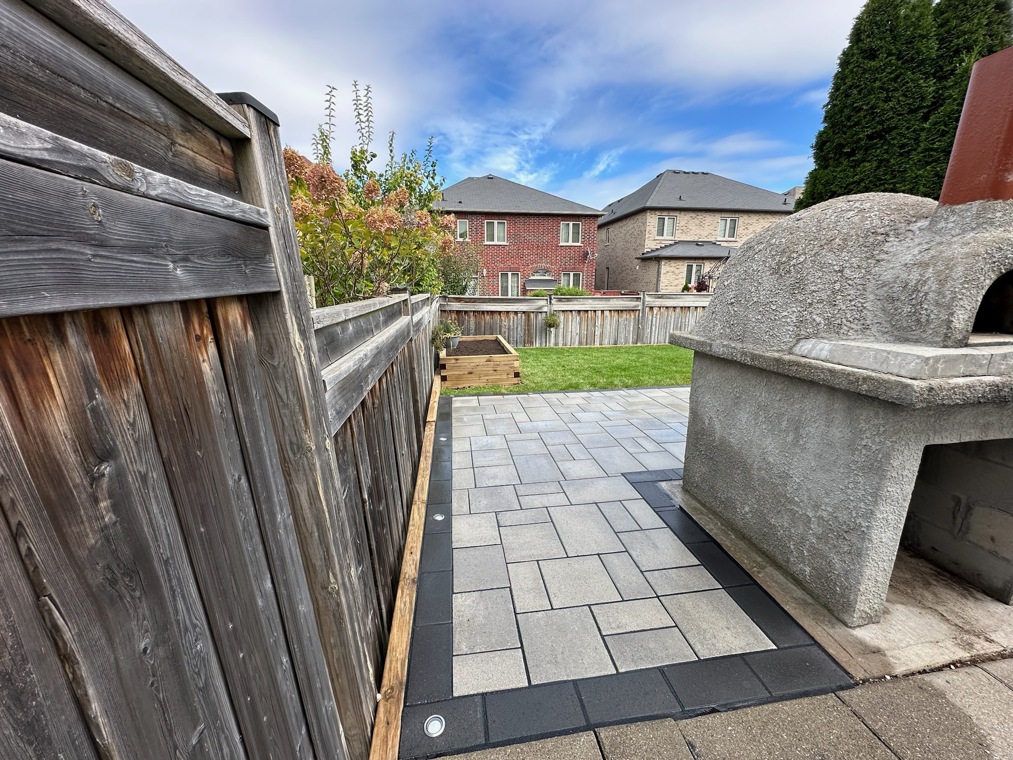 Hardscaping project