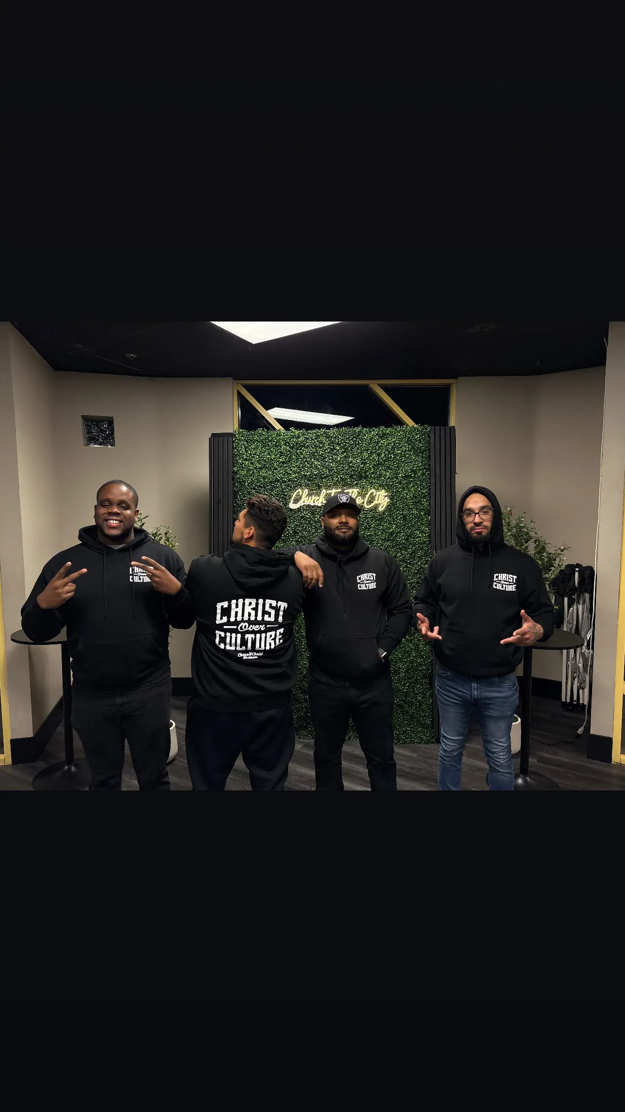 Community shot in ChaseNChrist Worldwide apparel