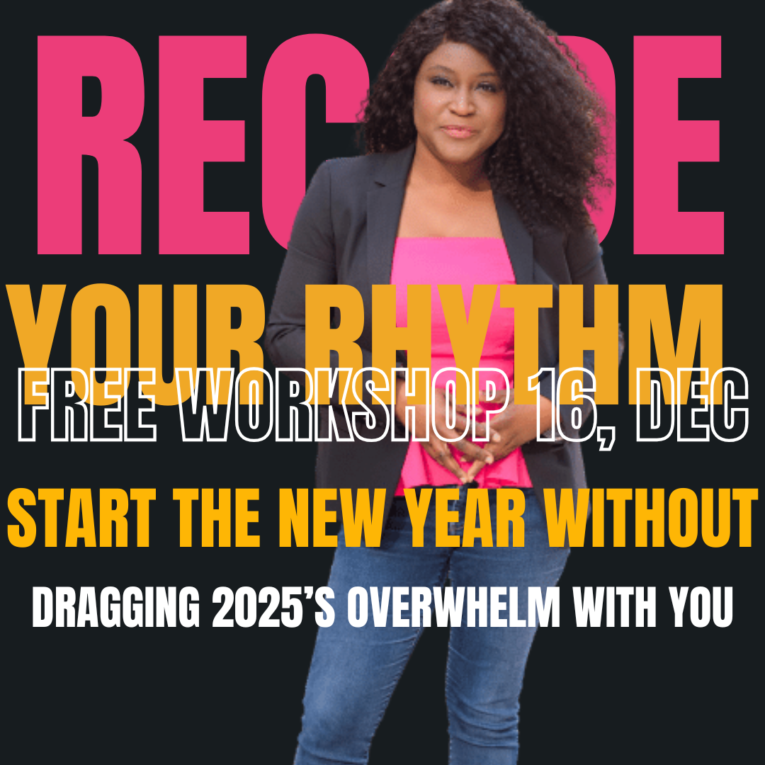 RECODE YOUR RHYTHM FOR 2026 Free Live Workshop 