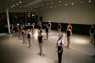 LDI dancers in class
