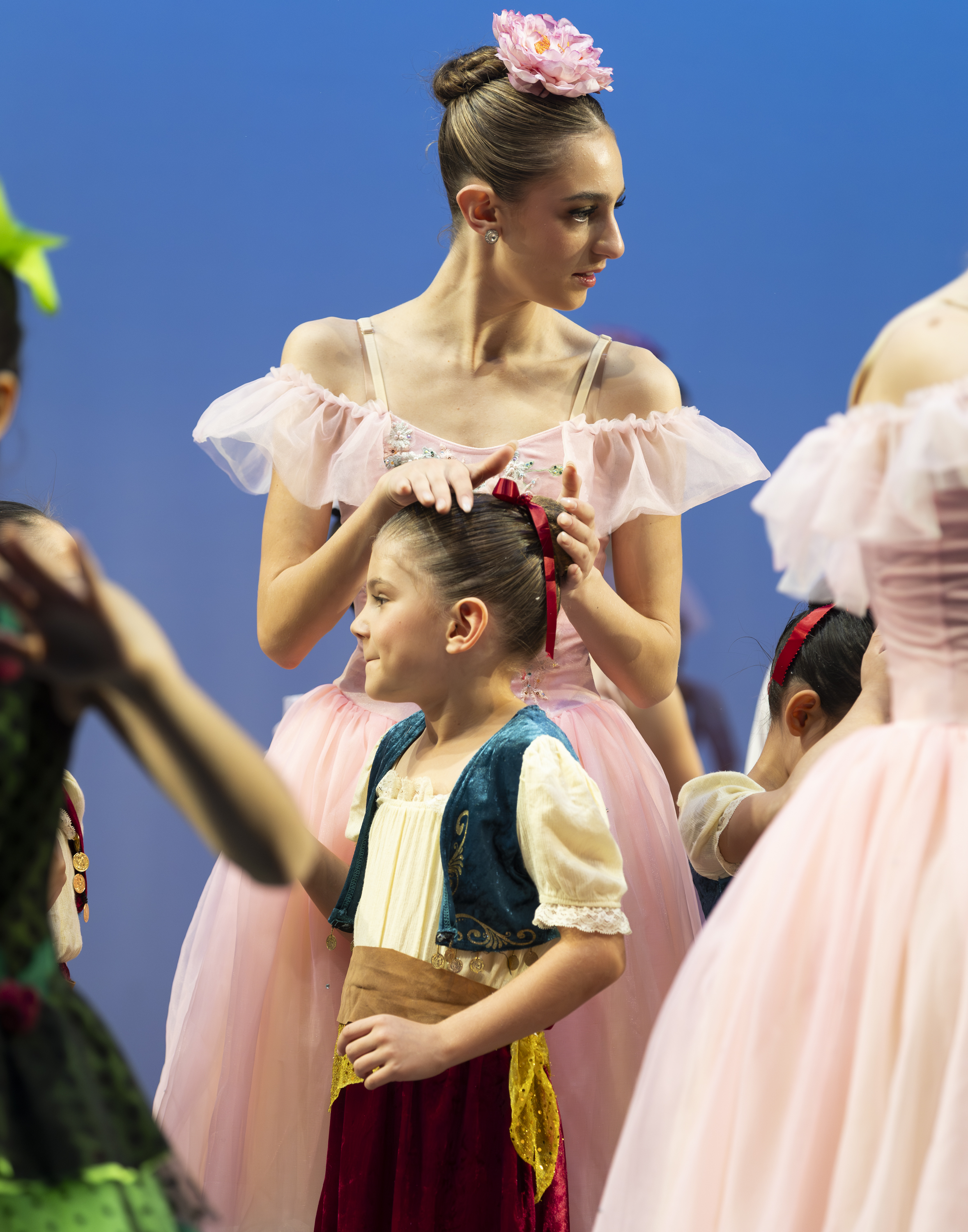 LDI dancer in training