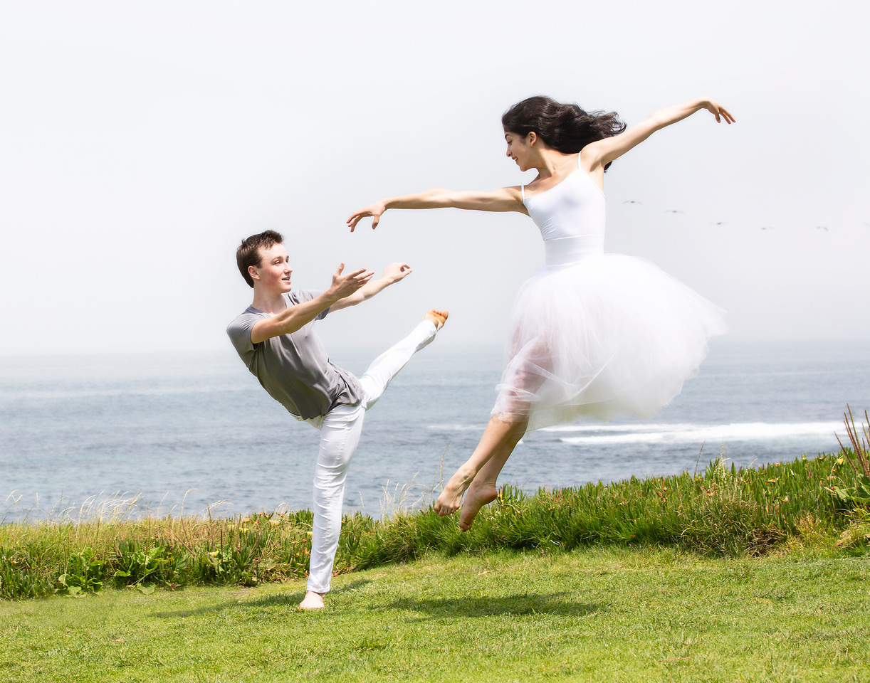 Dancers in studio
