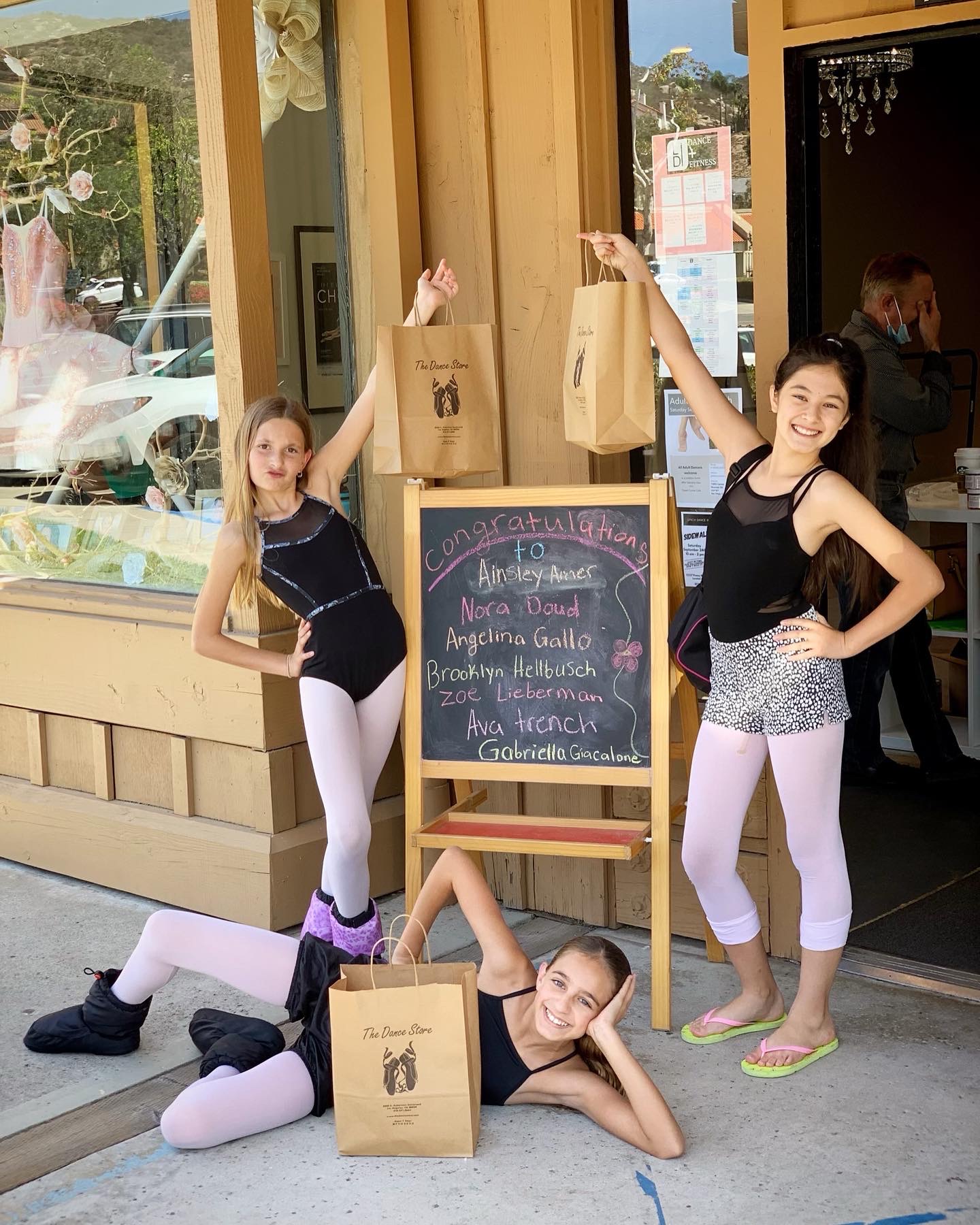 Summer dance camp dancers at LDI