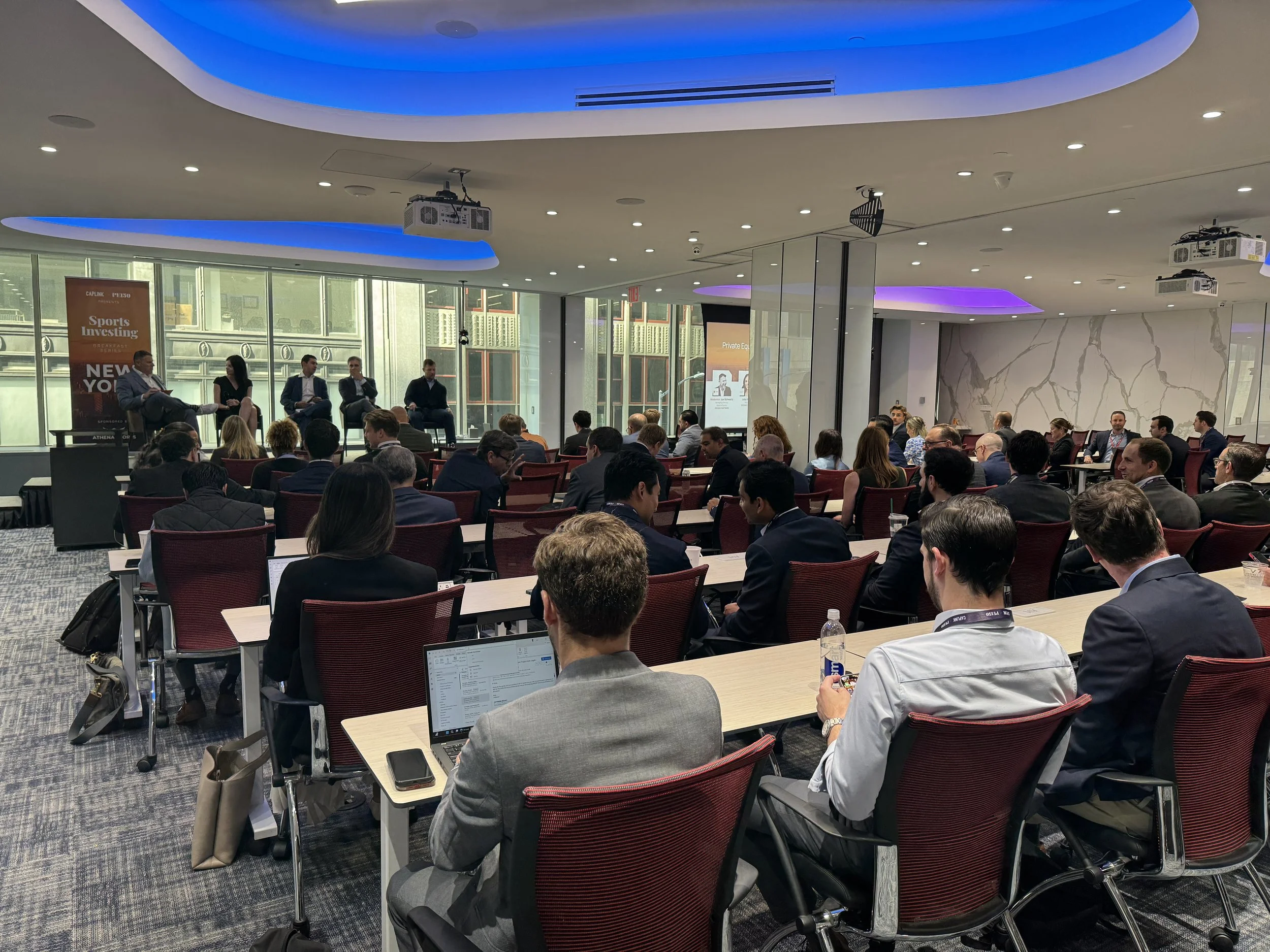 Sports Investing Breakfast by CapLink x 150 Media