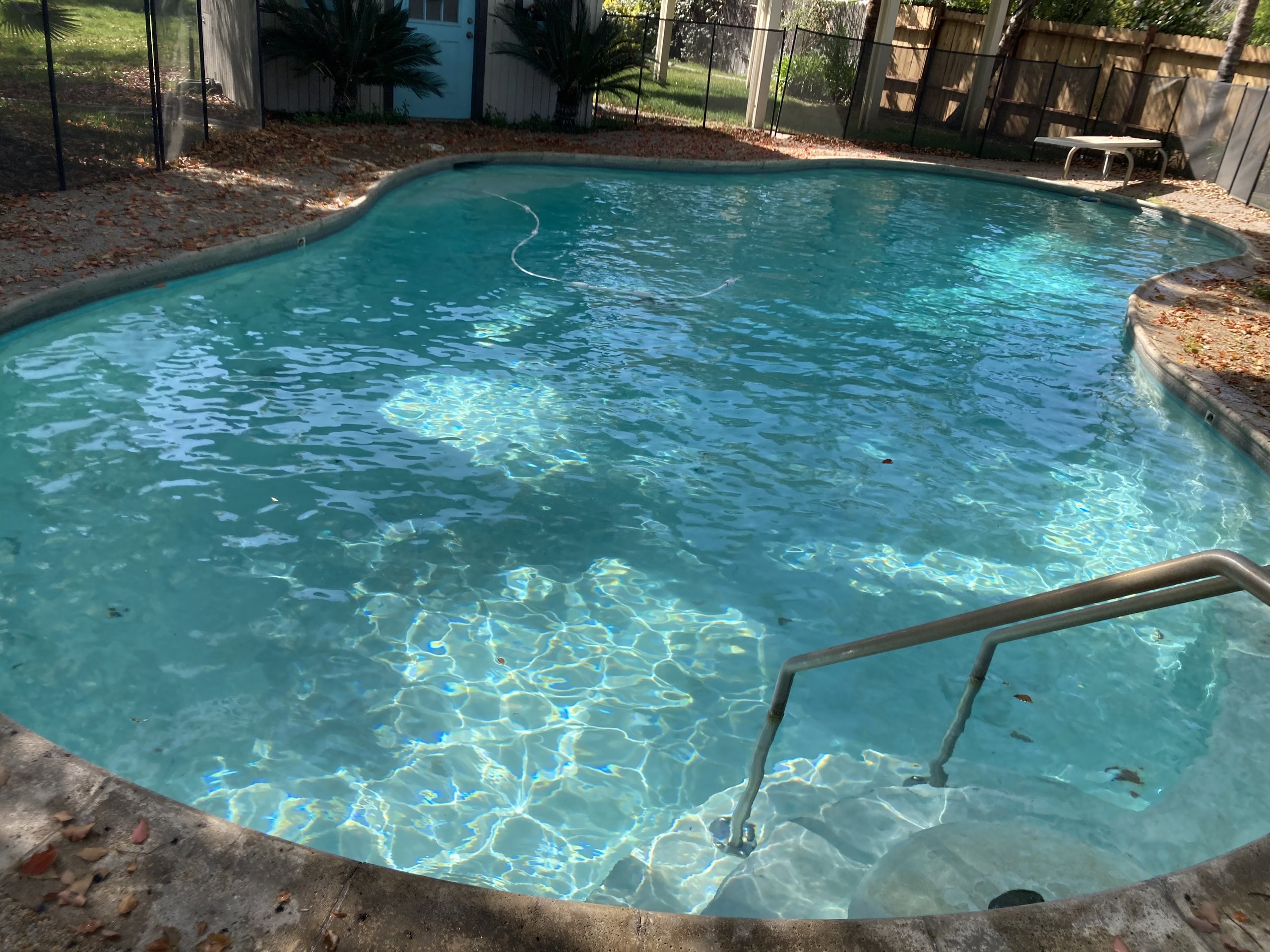 Pool pump and filter equipment with PVC plumbing