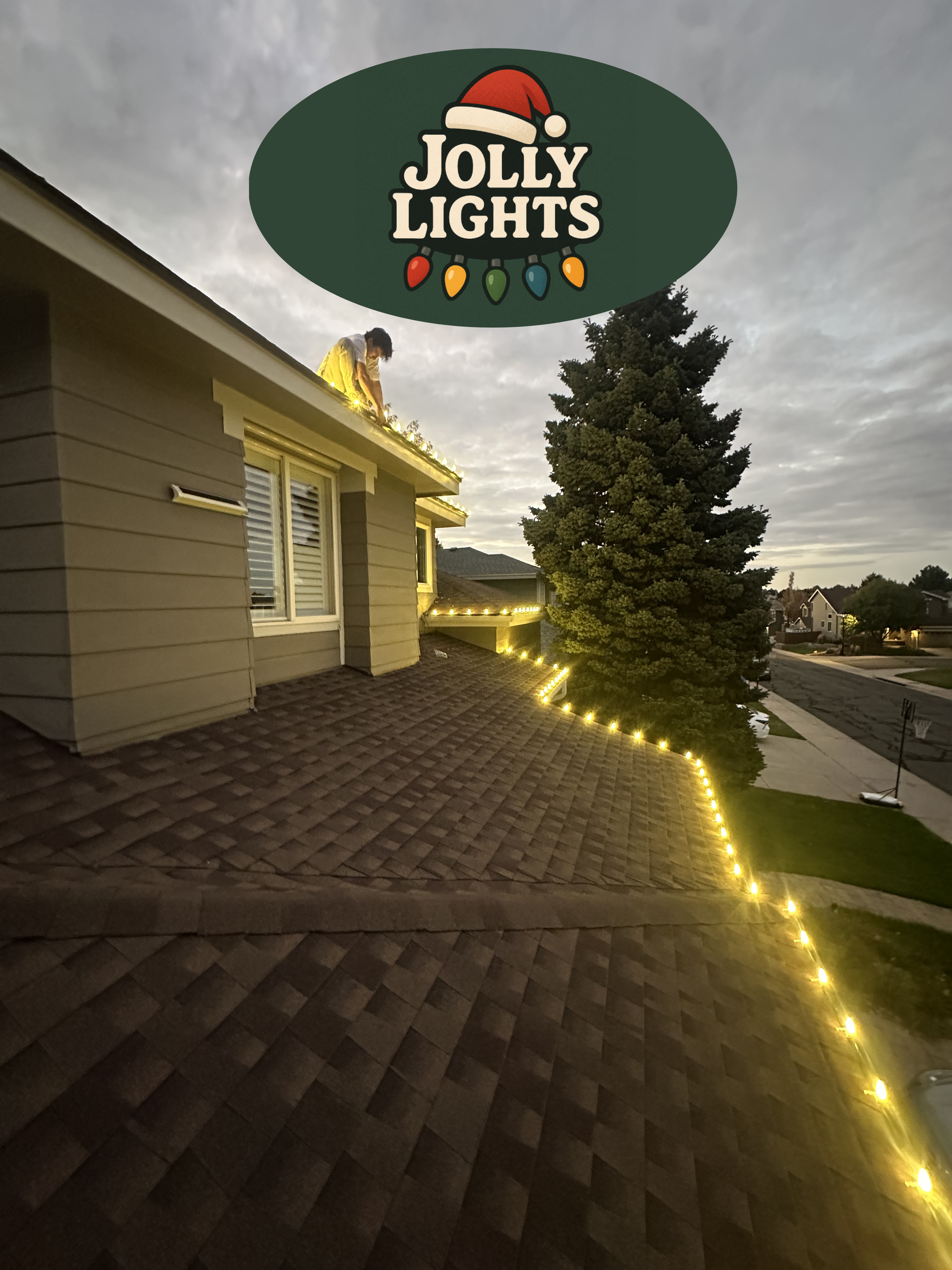 Christmas Light Installation