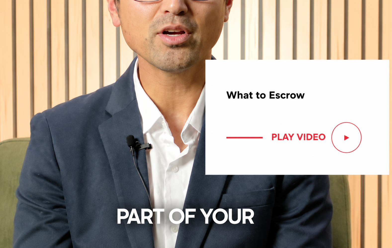 What to Escrow