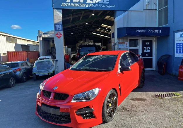 Full vehicle respray completed by Topline Panel & Paint Auckland