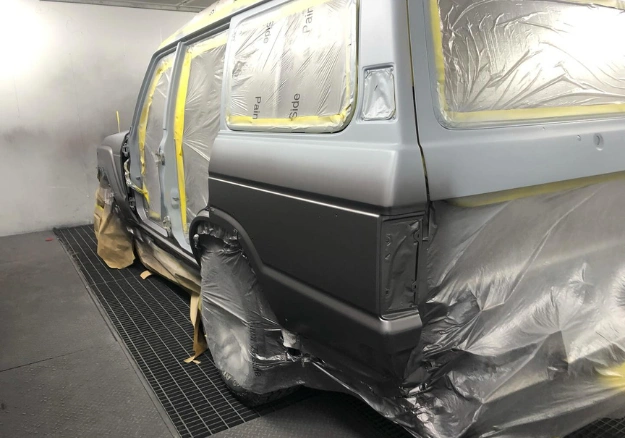 Car paint restoration project completed by Auckland automotive painting specialists