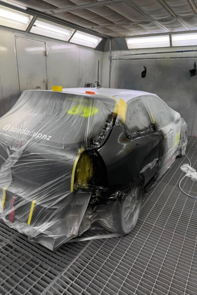 Accident damaged vehicle repaired by professional panelbeaters in Auckland
