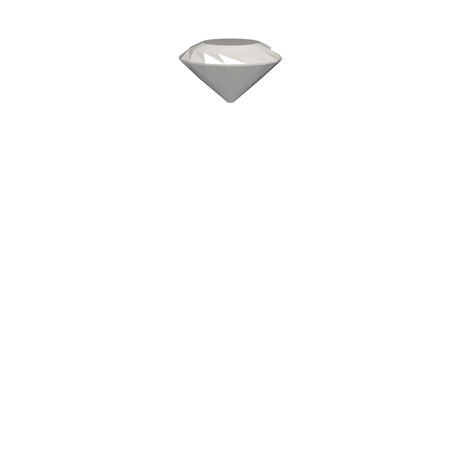 Center stone, diamond