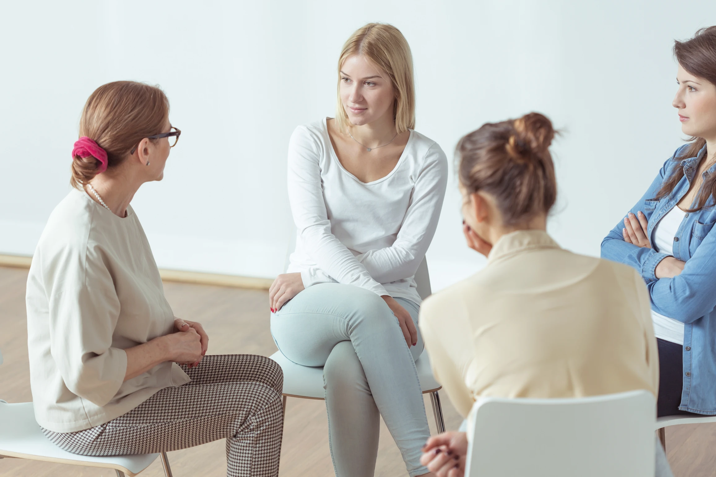 Group of women talking