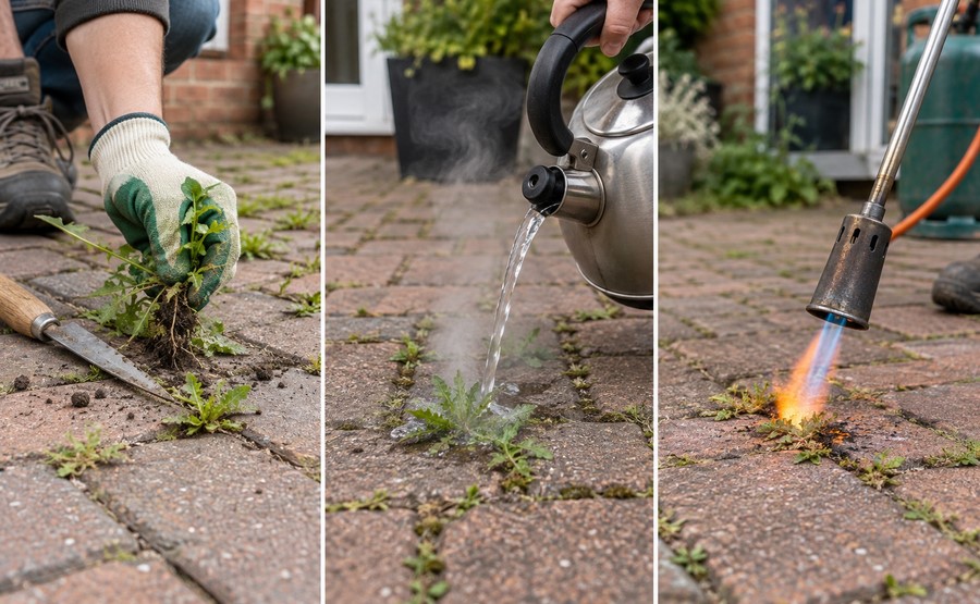 ways to remove weeds from block paving ways to remove weeds from block paving
