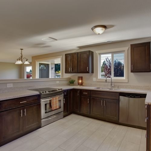 Cabinet Staining by Prime Coat Painting and Drywall LLC in Asheville, NC