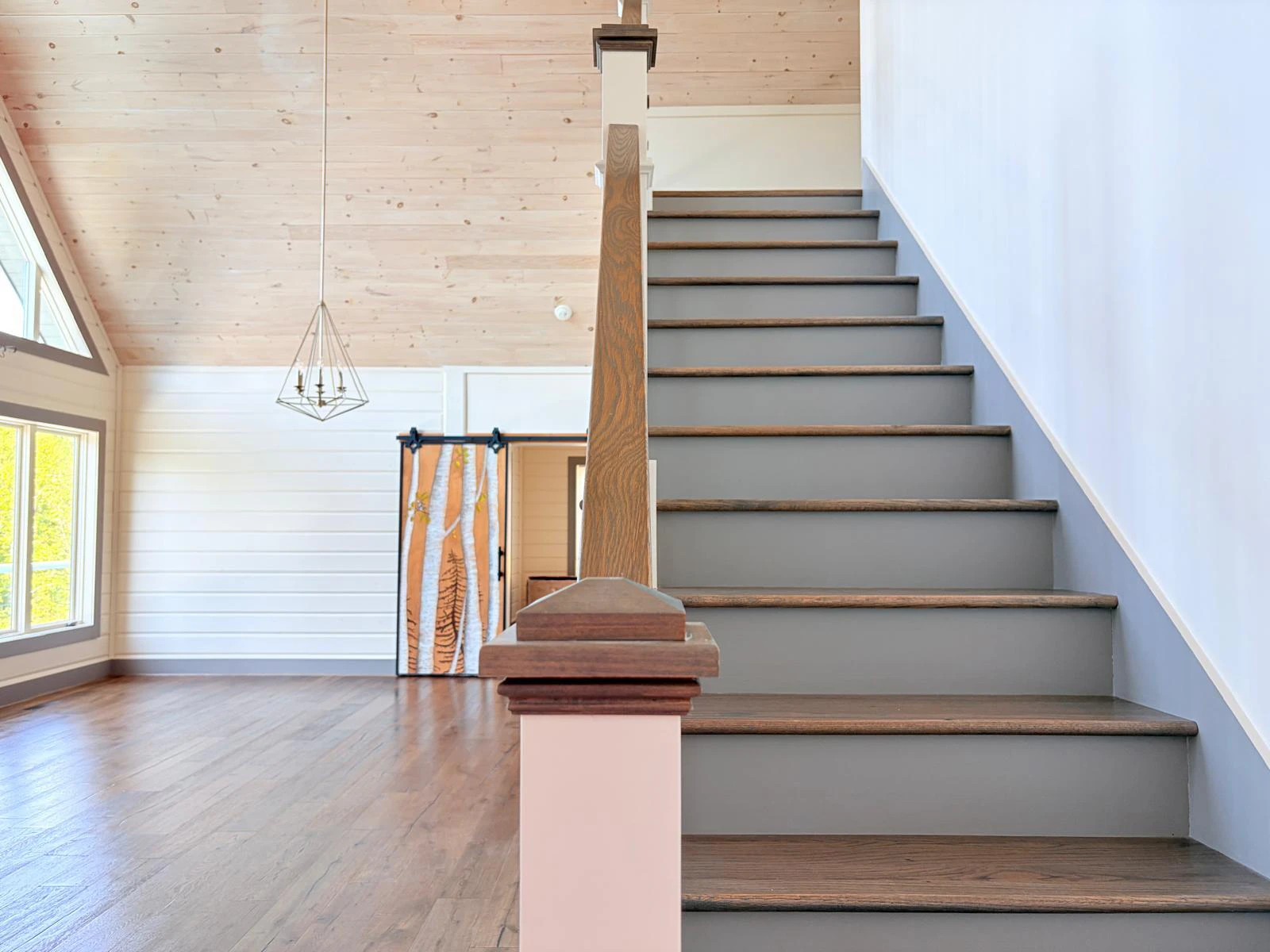 Licensed and insured painting team working on a project in Asheville, NC