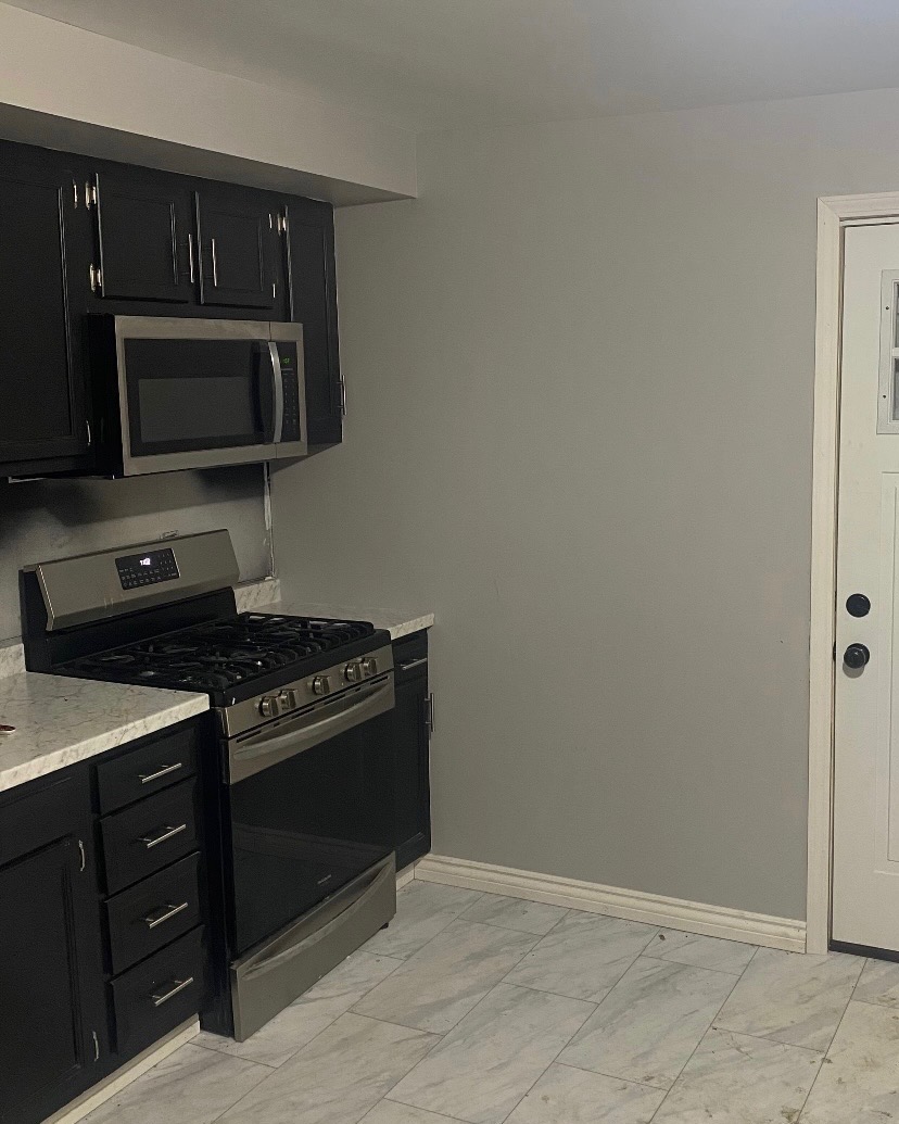 After — Completed kitchen remodel by Roll In Roll Out in Rochester NY