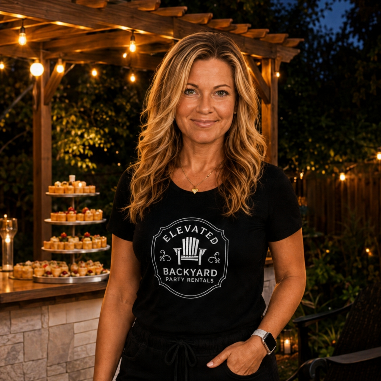 Amanda Miller - Owner of Elevated Backyard Party Rentals