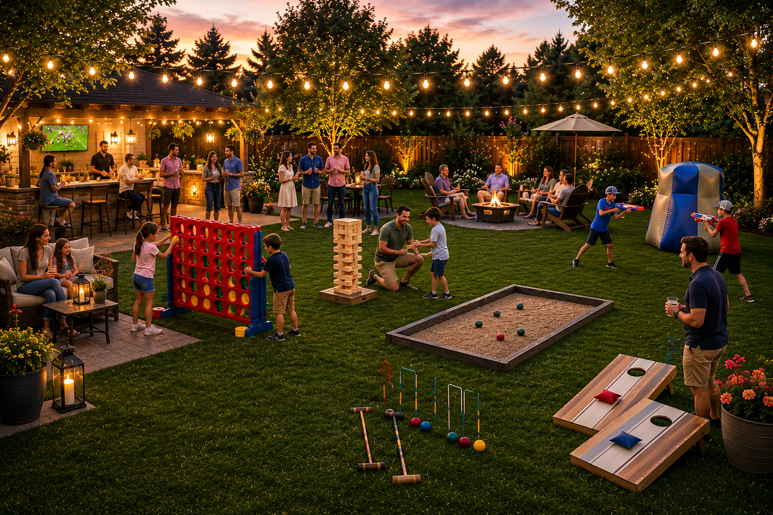 Yard game rental gallery 1