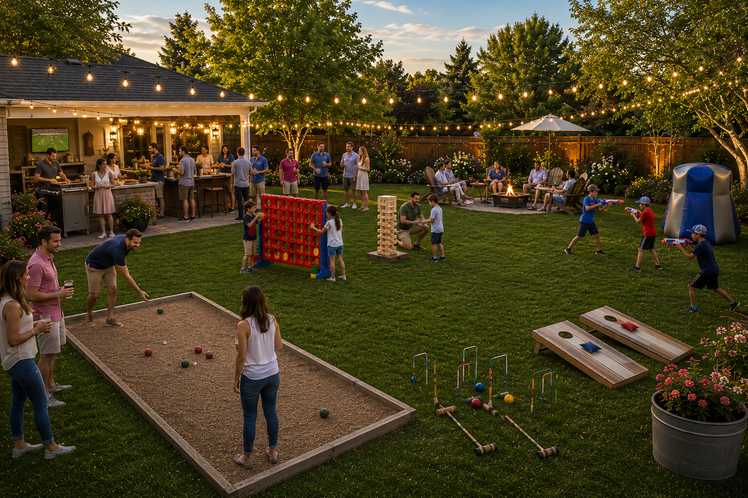 Yard game rental gallery 0