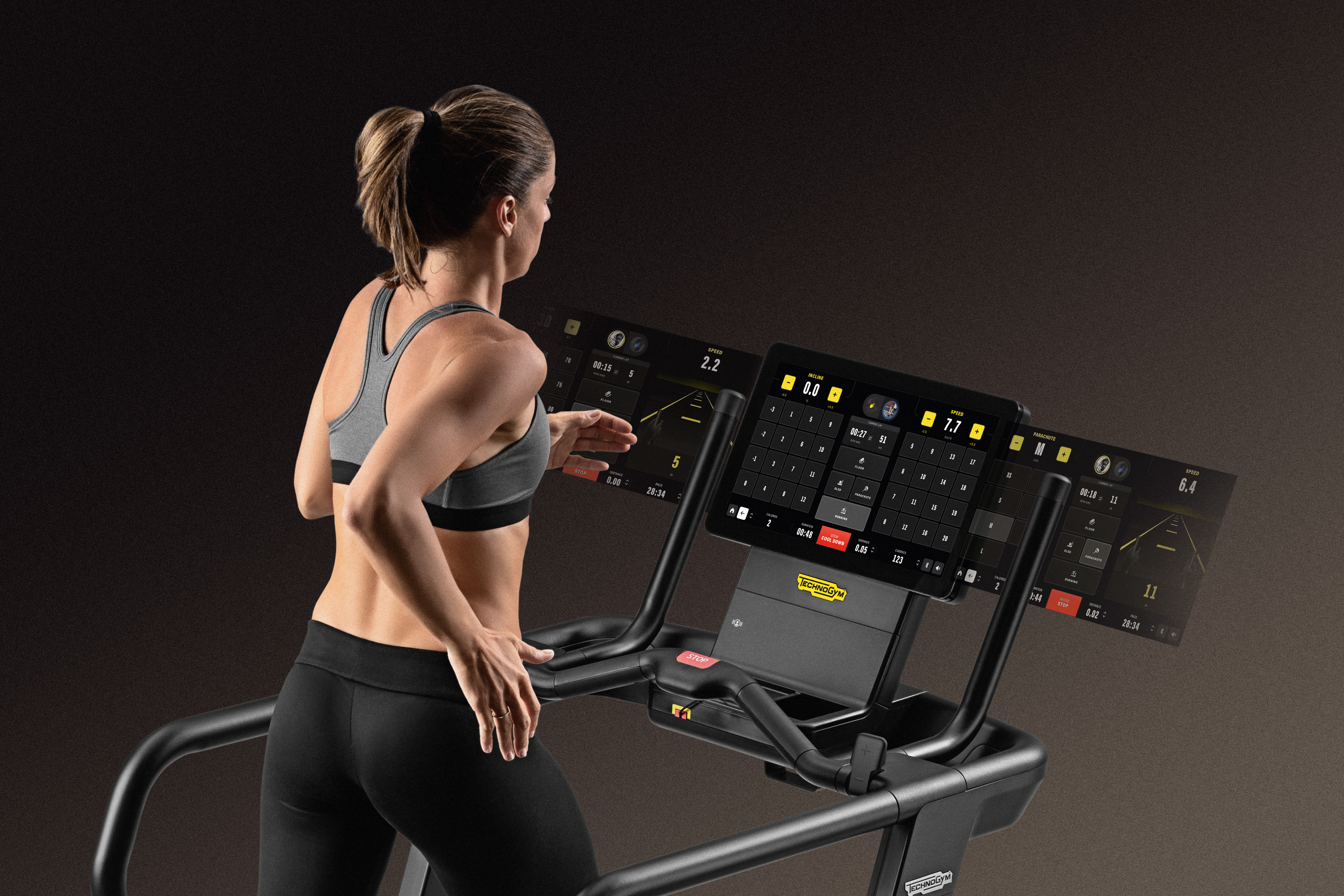 Technogym digital interface and tracking