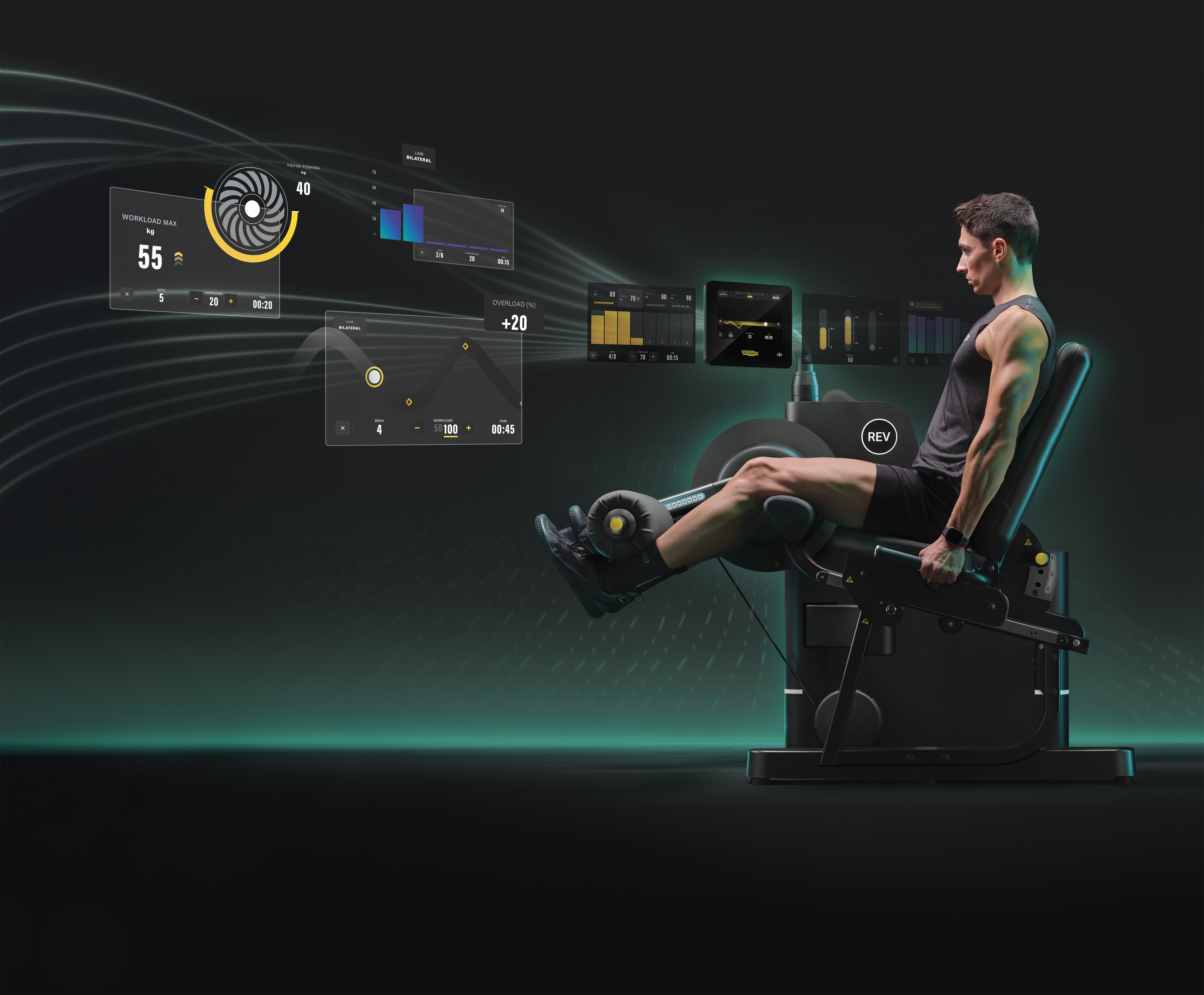 Technogym Biostrength AI machines
