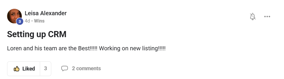 Luxury Agent Strategy client testimonial 7