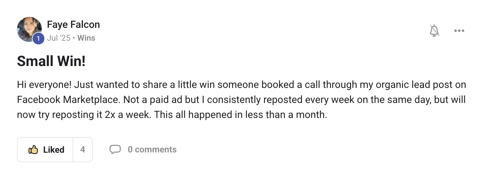 Luxury Agent Strategy client testimonial 2