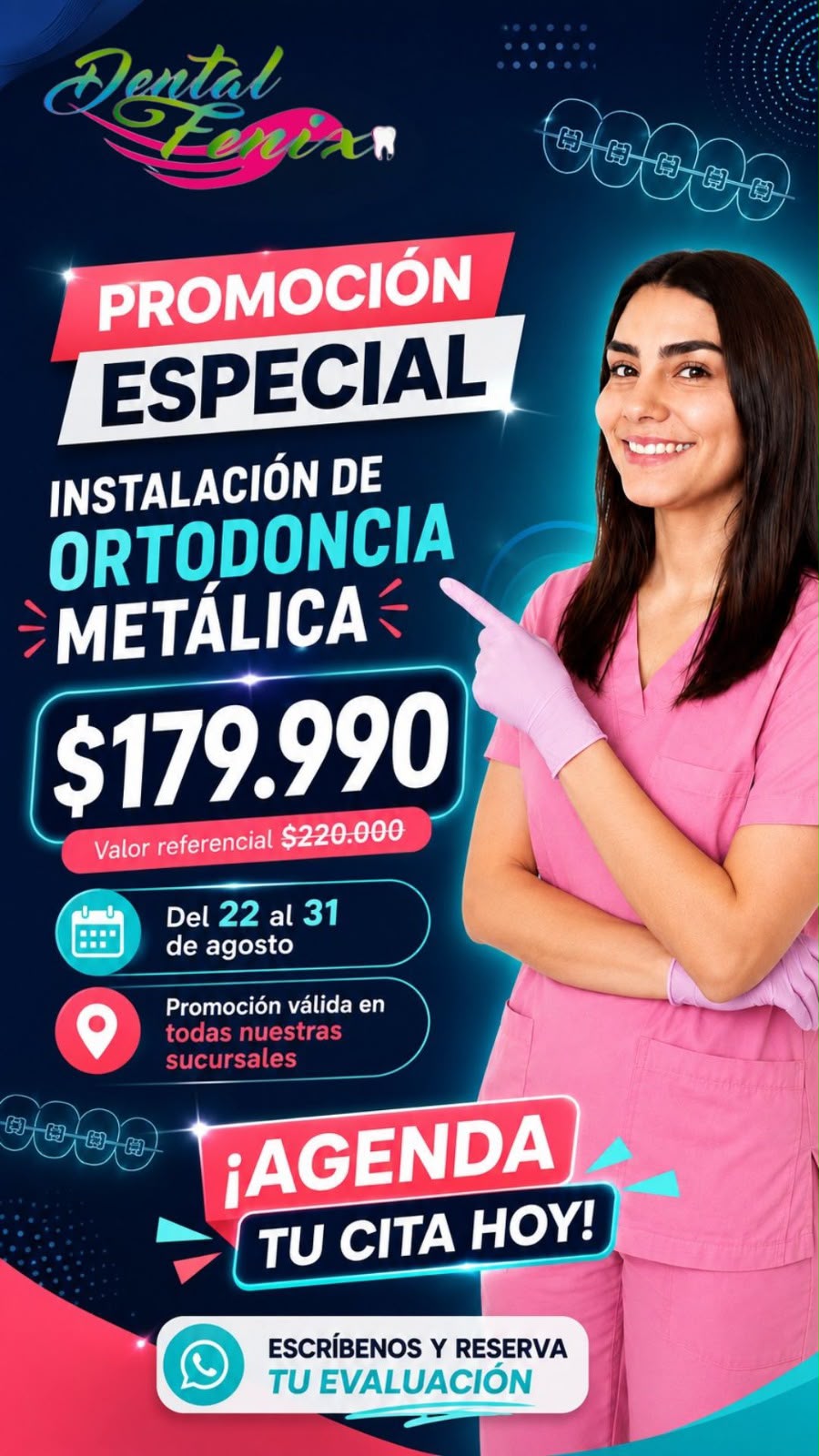 Ortodoncia Metálica por solo $179.990
