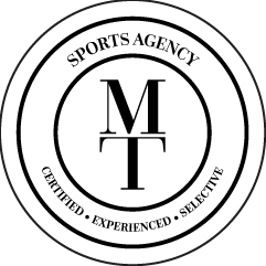 MT Sports Agency Seal: Certified, Experienced, Selective