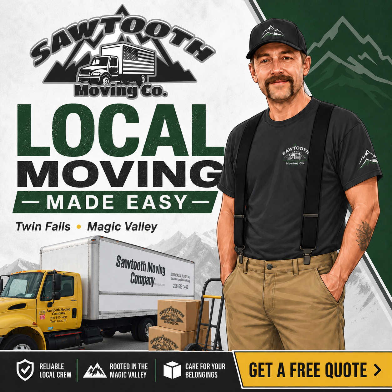 Sawtooth Moving — local moving made easy in the Magic Valley