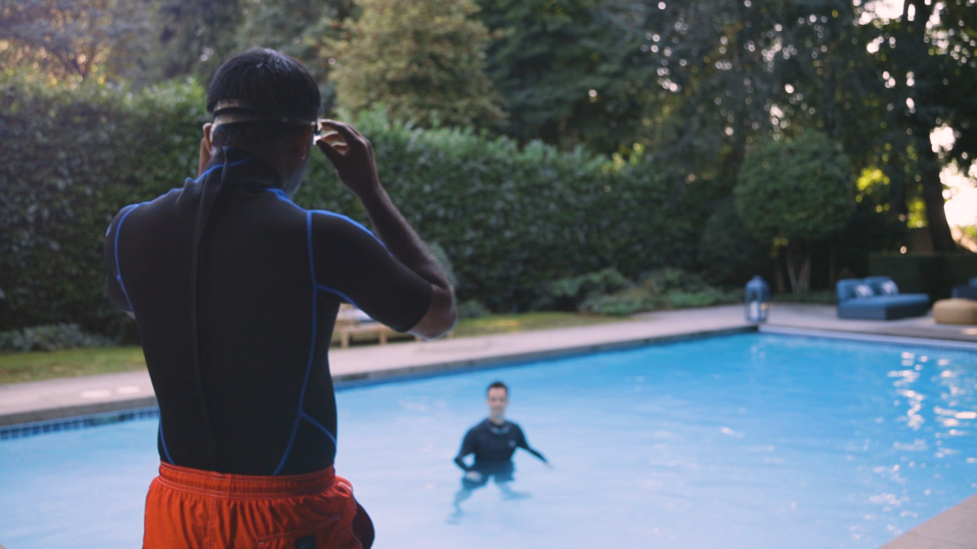 swim instructor Diogo in Vancouver