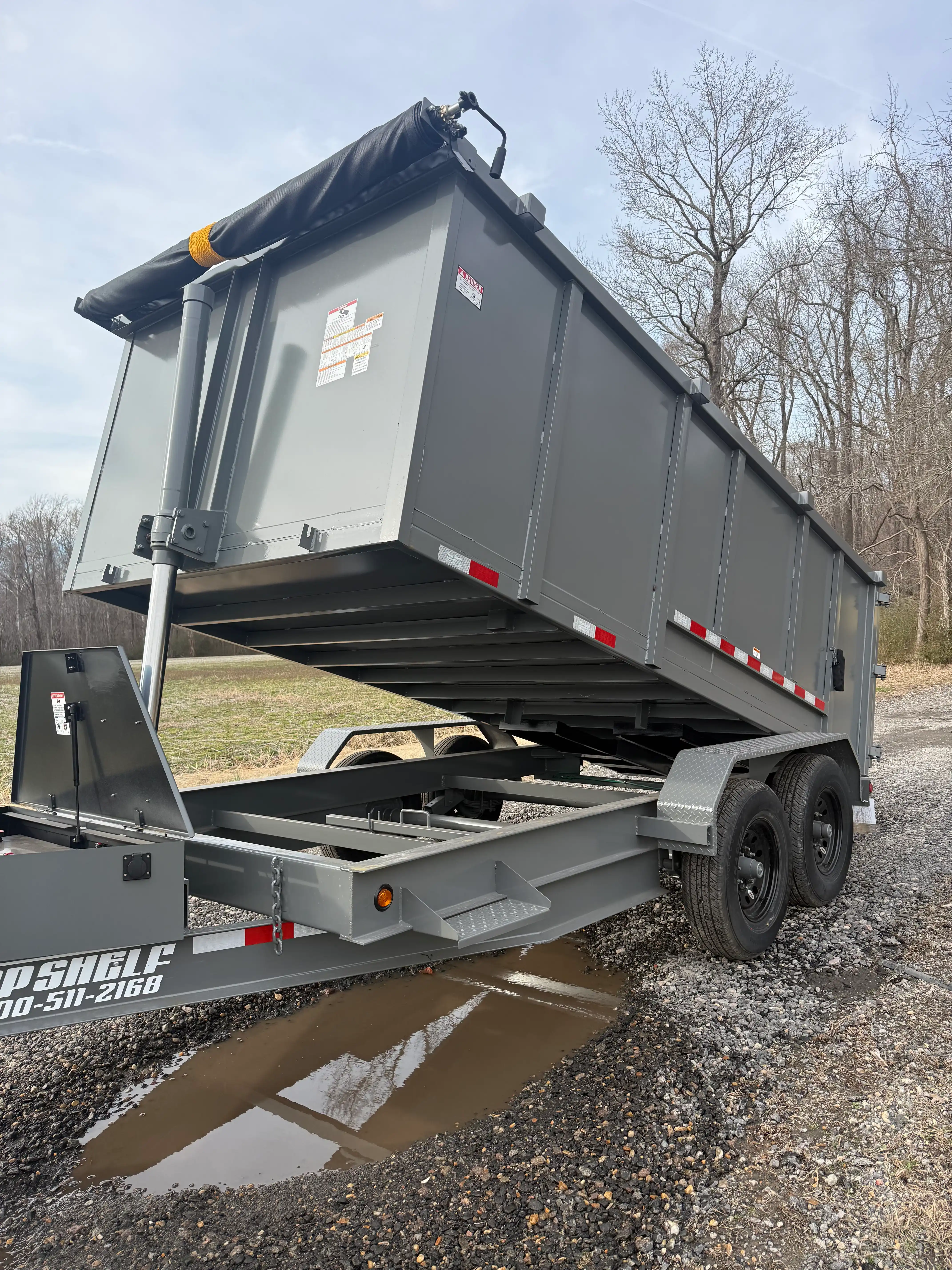Dump trailer rental for yard debris and junk removal in Elizabeth City, NC