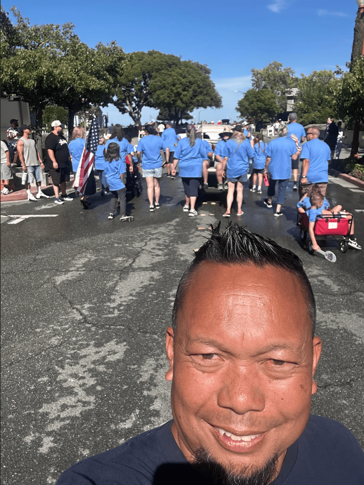 Take Care of Antioch volunteers working together in the community