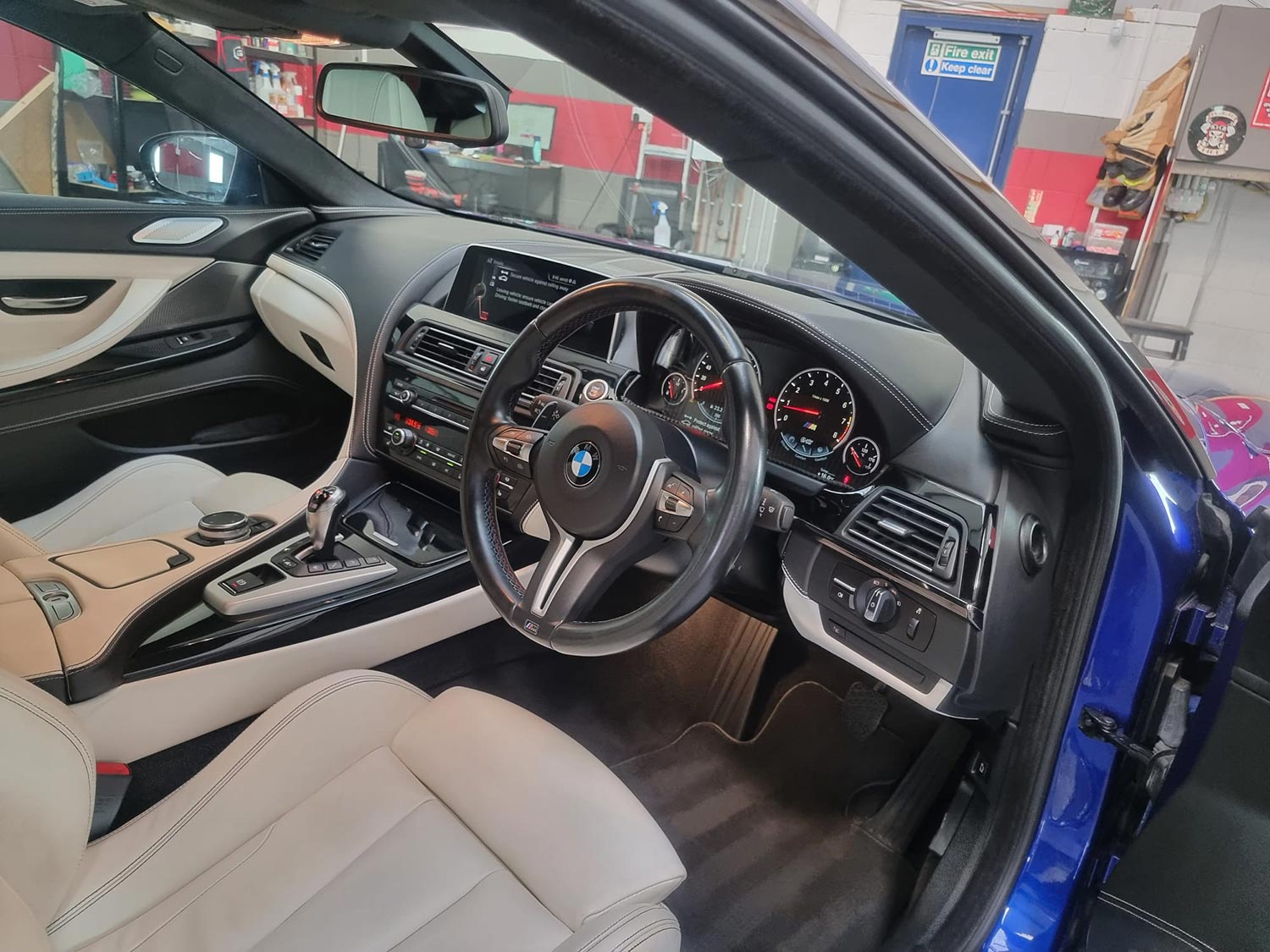 Durham BMW M6 Interior Valet