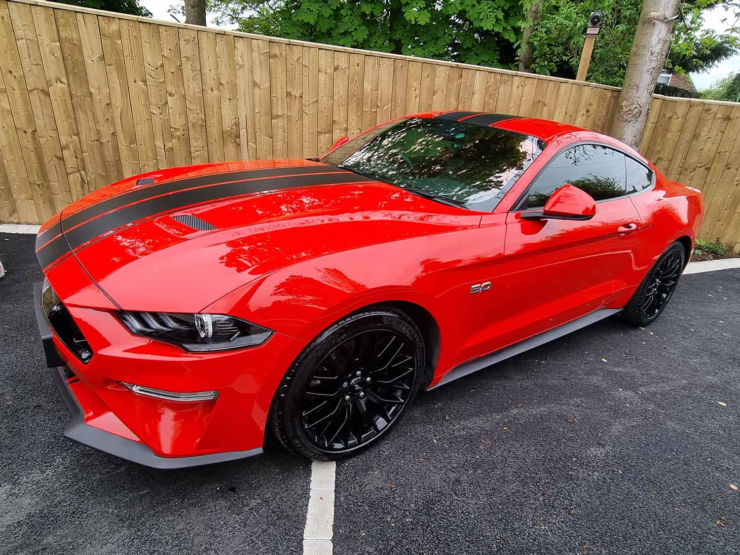 Durham Ford Mustang Ceramic Coating