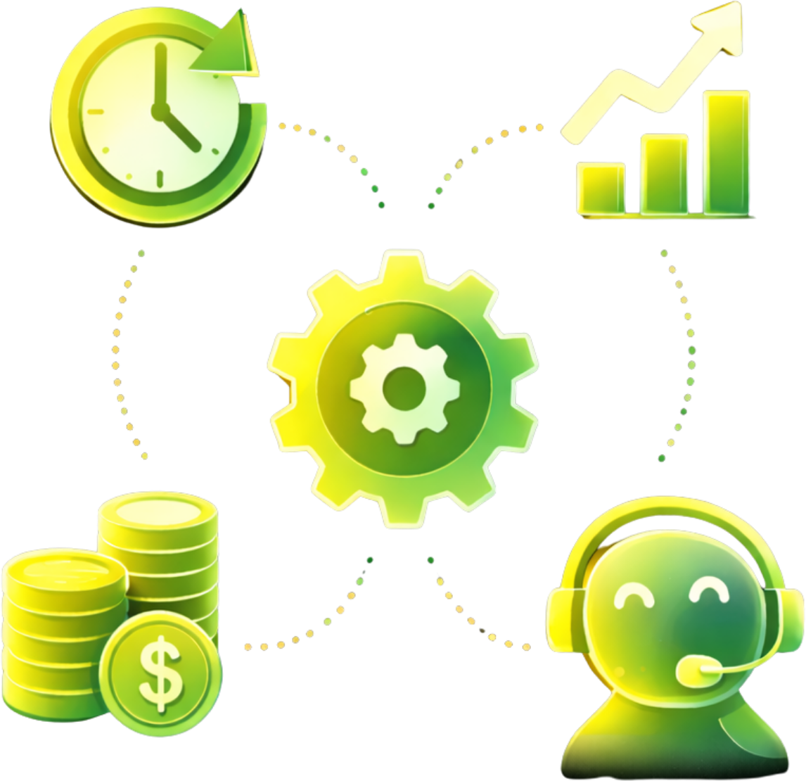 Trophy icon to showcasing business process automation Delivered projects.