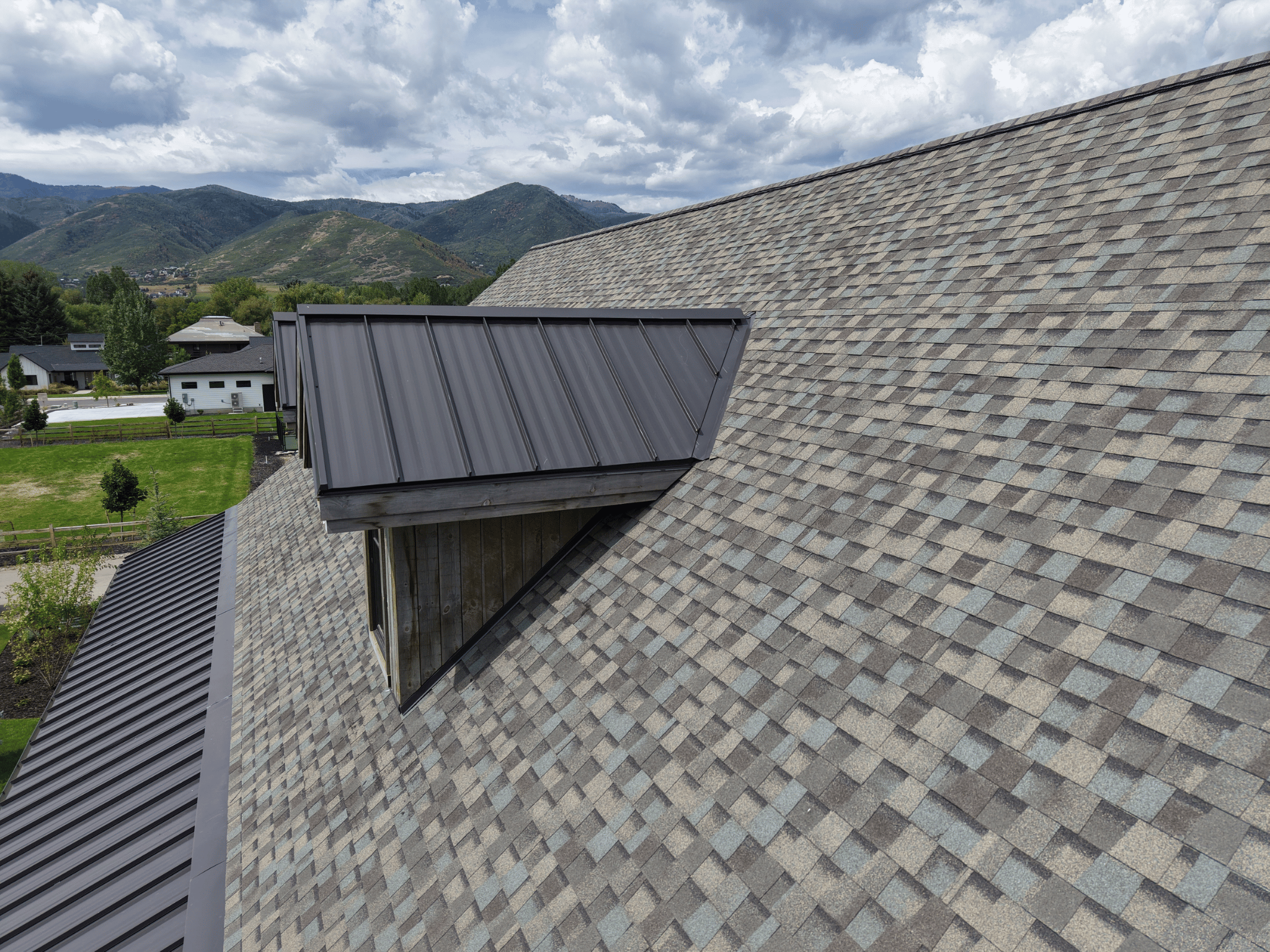 Ice dam removal and prevention on a Utah roof