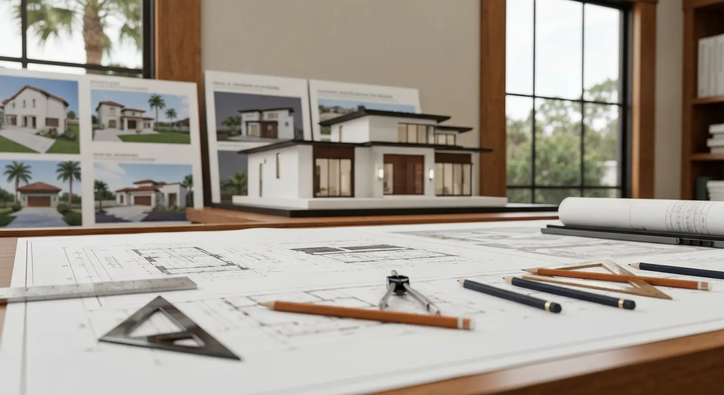 Architectural home design in Tarpon Springs