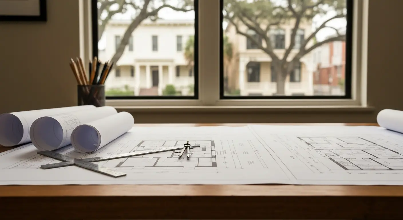 Architectural design and planning for custom home in St Petersburg