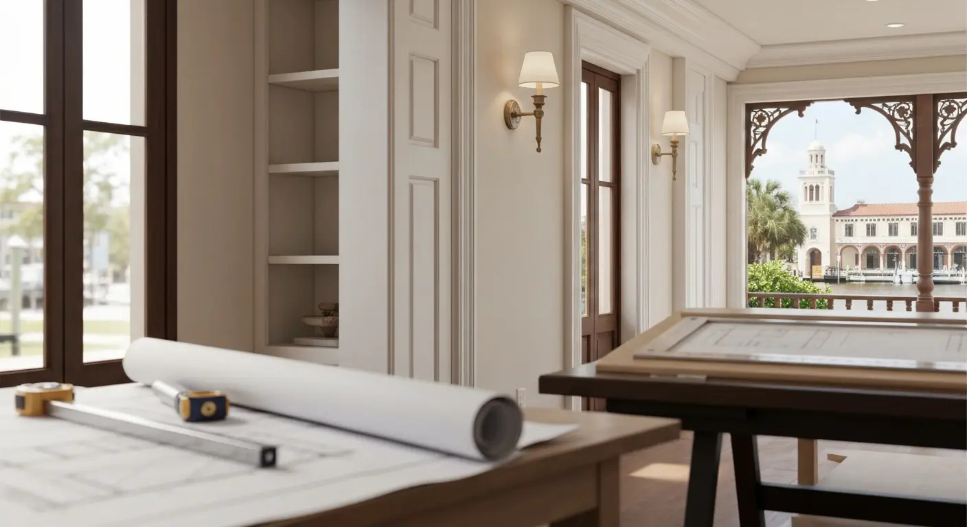 Custom home architectural design