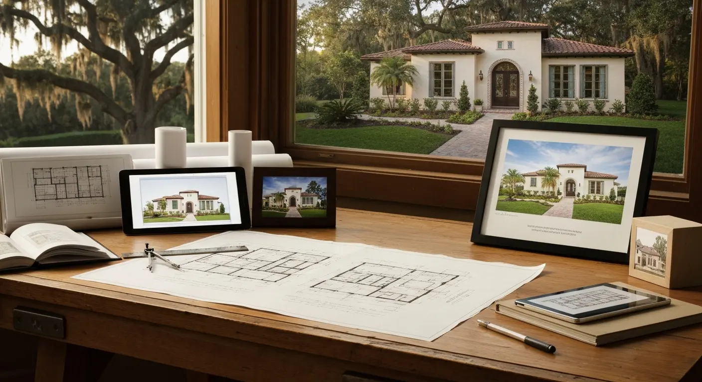 Custom home architectural design in St Petersburg