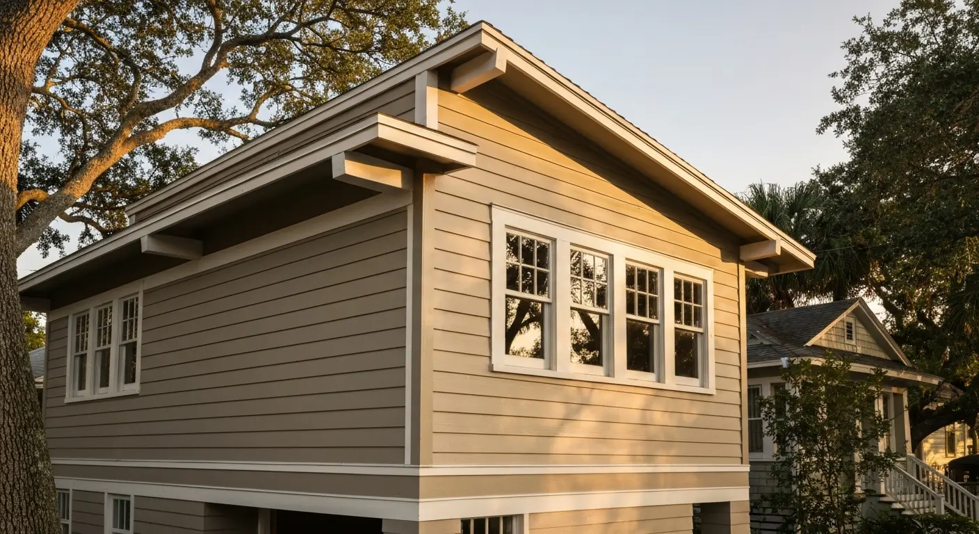 Home addition project in St Petersburg waterfront community