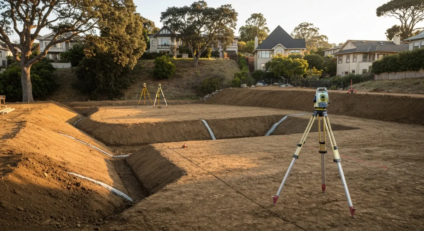 Site preparation and grading
