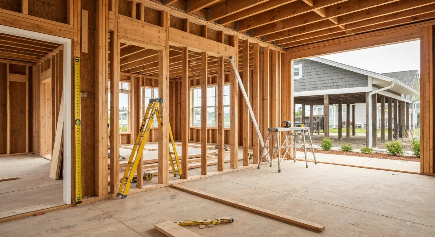 Home renovation in progress