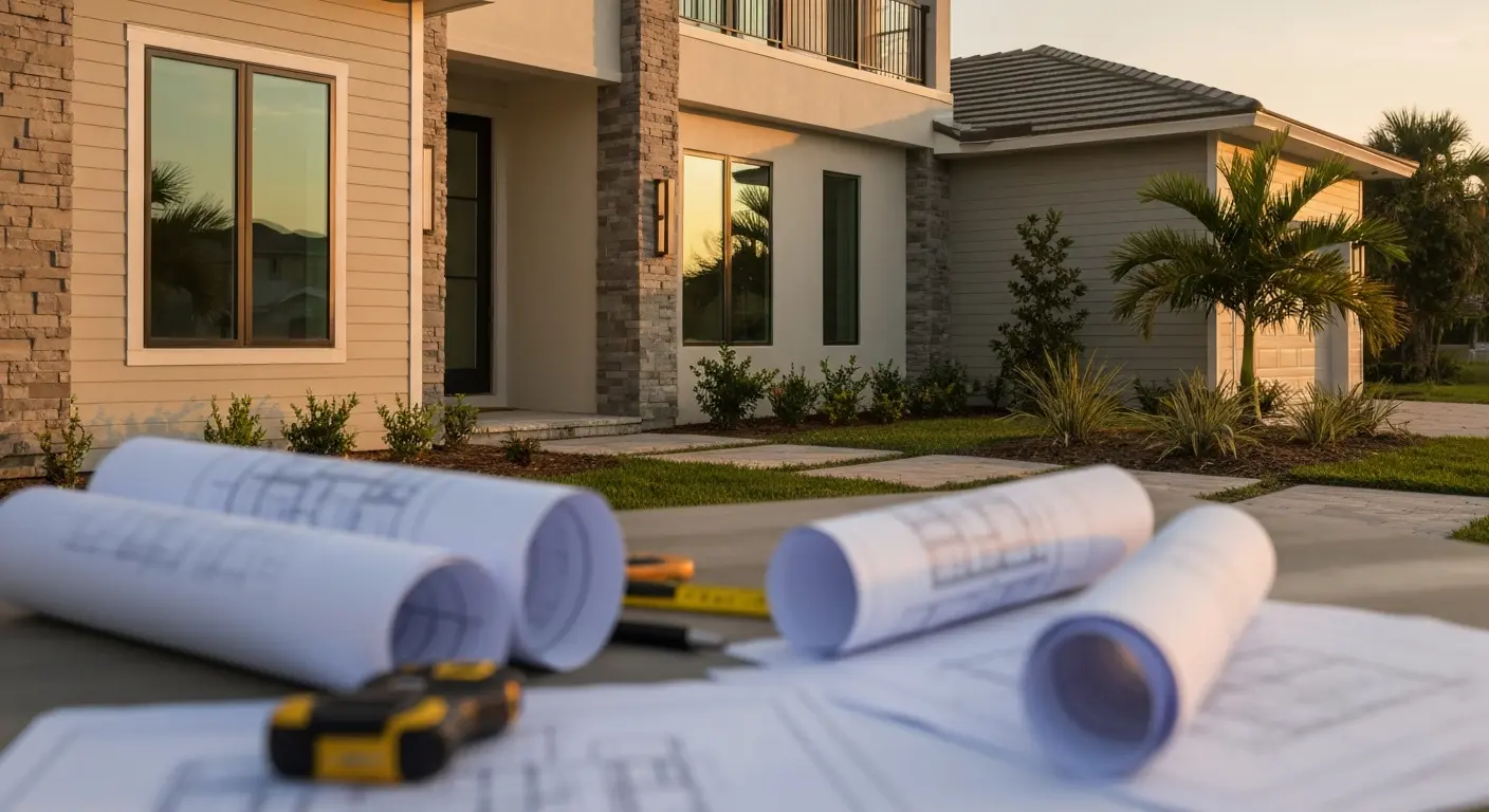 Custom home architectural design