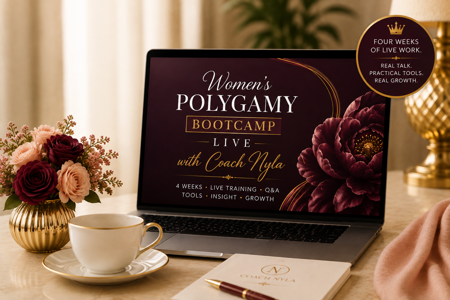 Women's Polygamy Bootcamp LIVE with Coach Nyla