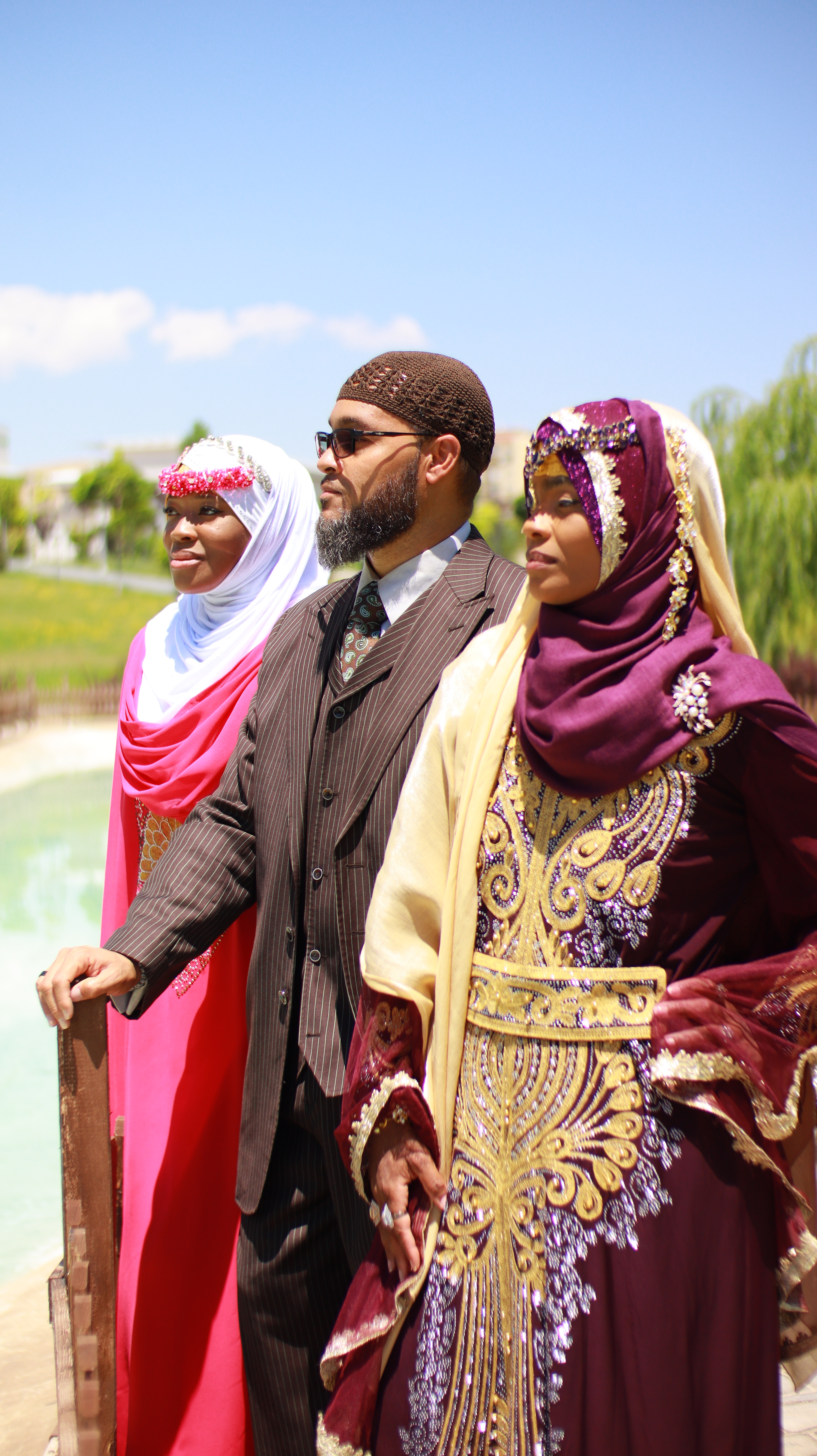 Coach Nazir, Coach Fatimah, and Coach Nyla